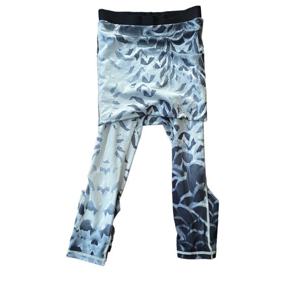 Lululemon Wunder Under Pant SE Dance in Pretty Plume Angel Wing Black Size 4 - Picture 8 of 10